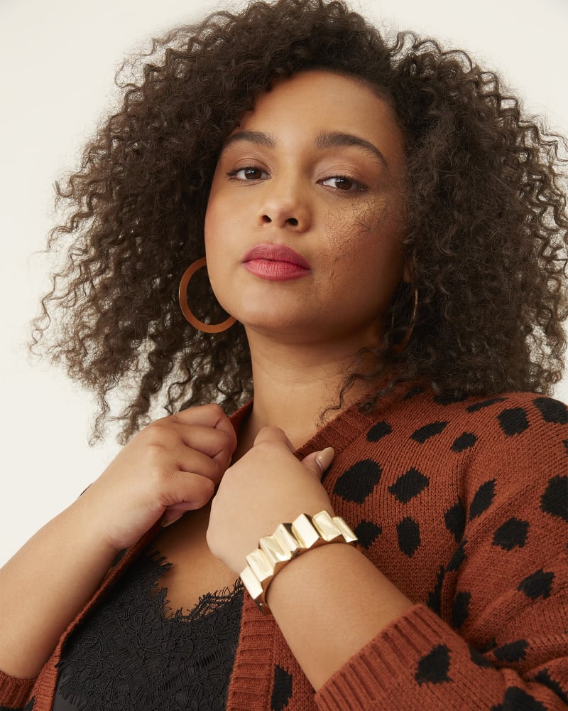 Front of plus size Mila Open Cardigan by Molly&Isadora | Dia&Co | dia_product_style_image_id:182322